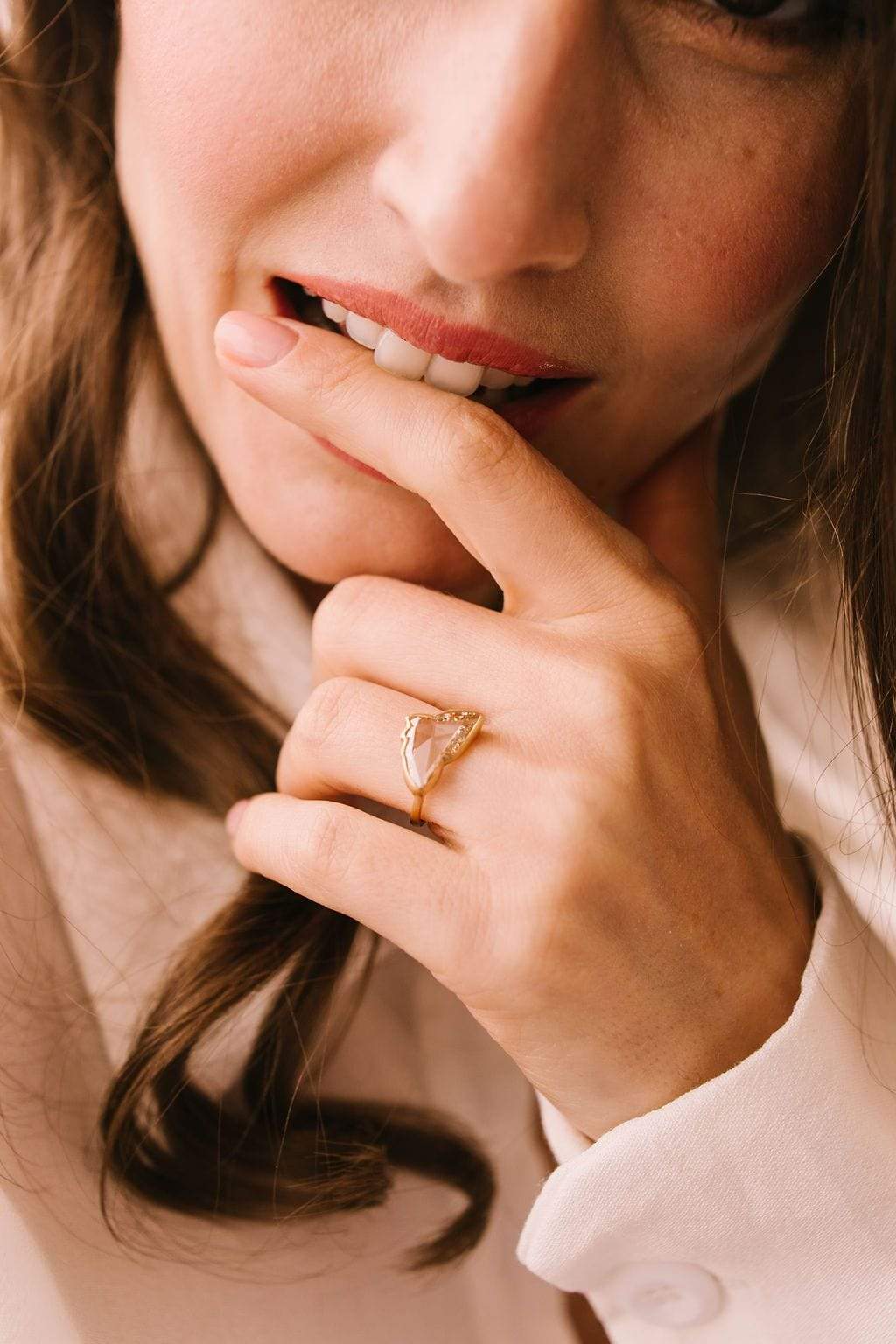 1.82ct horse-shaped Rose cut diamond