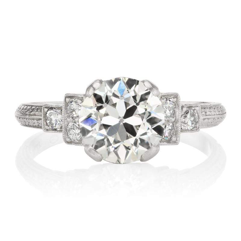 1.83 ct Tiered Engagement Ring Circa 1920 | Victor Barbone