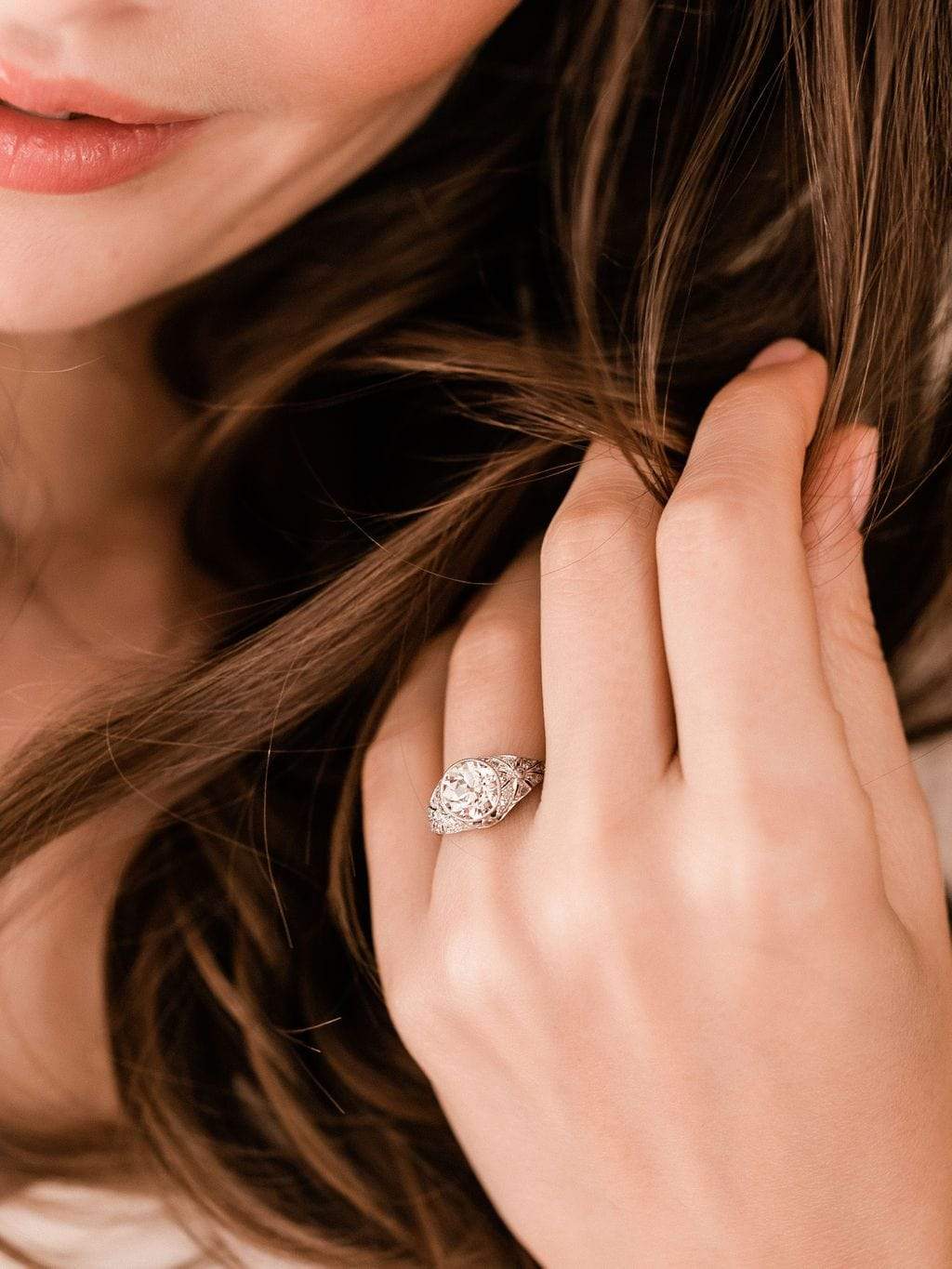 1.83ct old European cut diamond