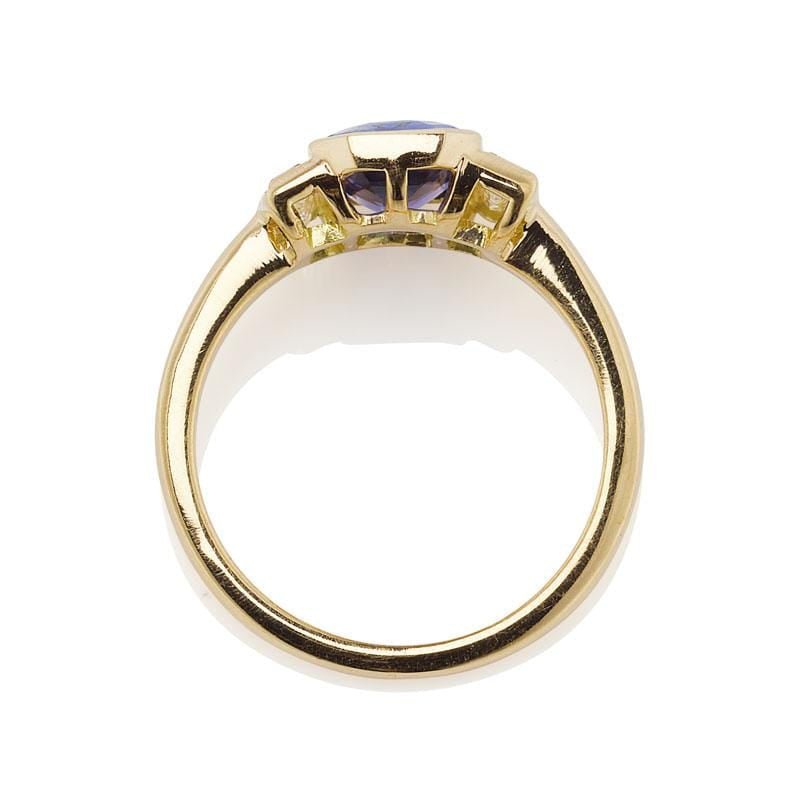 1.84ct no-heat Sri Lanka Sapphire Ring