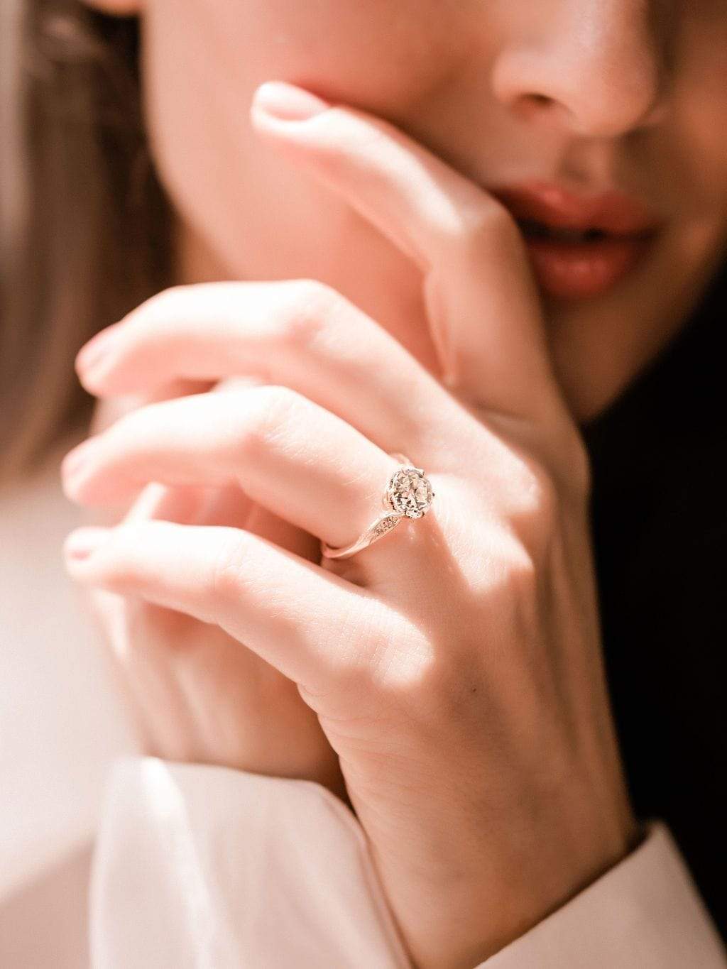 1.85ct old European cut diamond