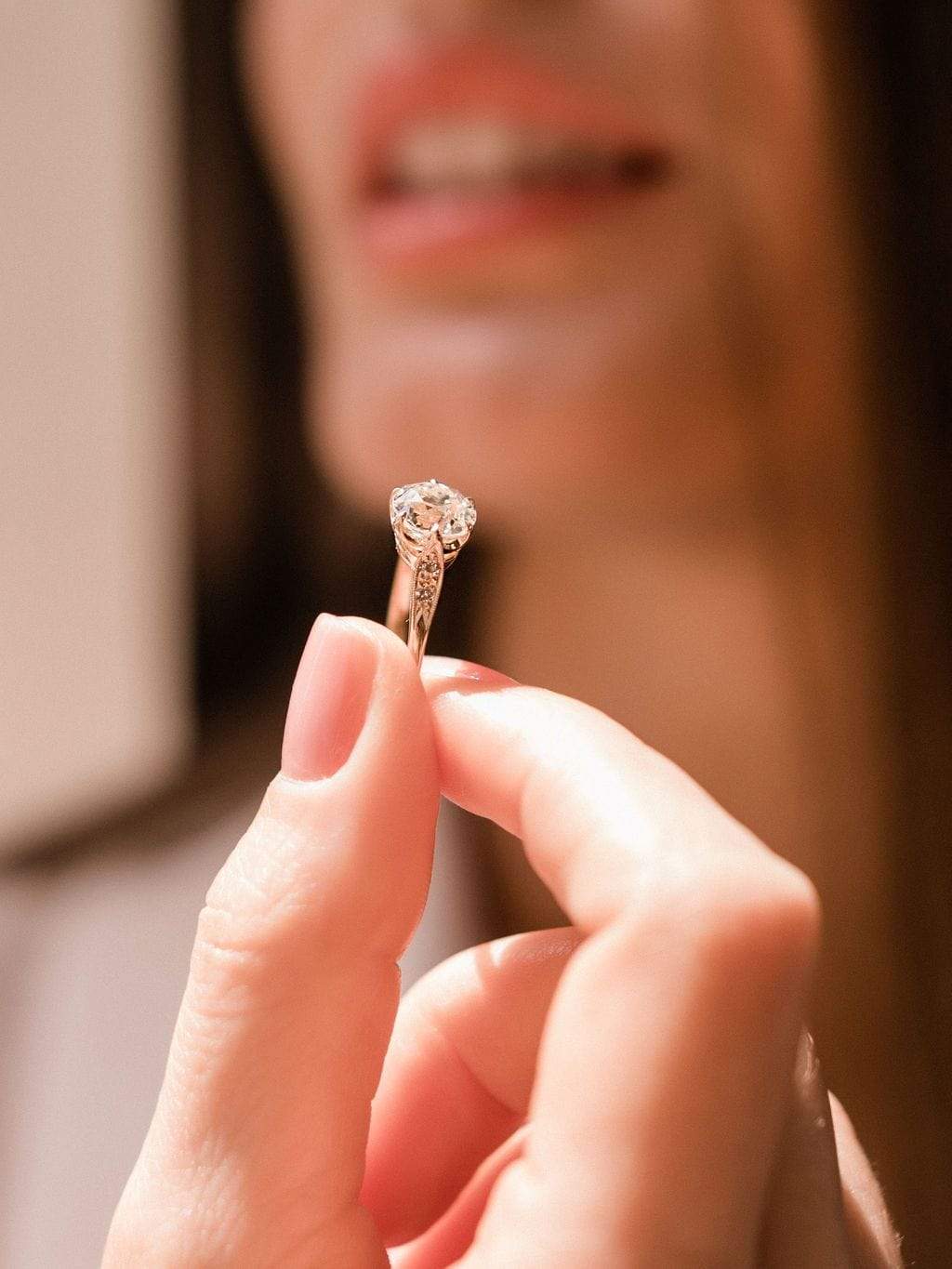 1.85ct old European cut diamond