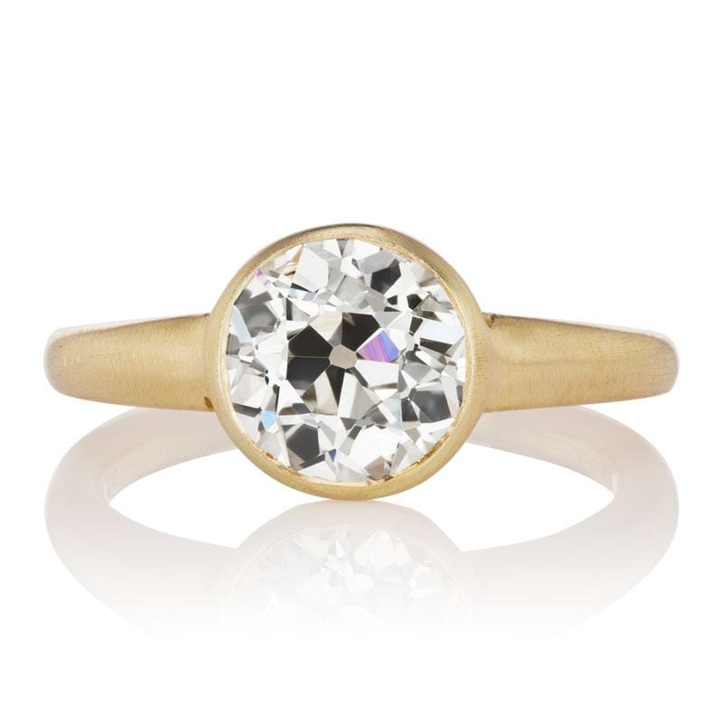 1.85ct old European cut diamond Rings