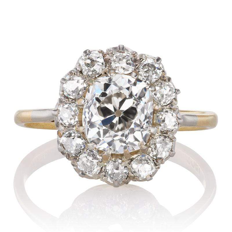 1.86ct old mine cut diamond