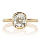 1.87ct old mine cut diamond Ring