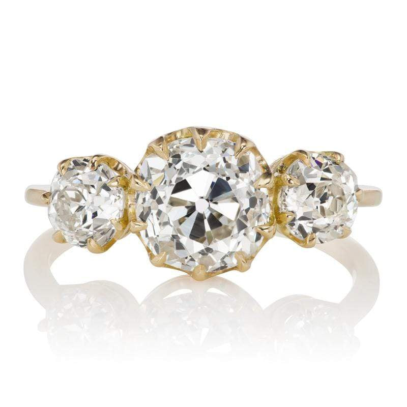 1.88ct old mine cut diamond Ring