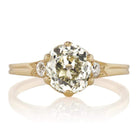 1.89ct old mine cut diamond Ring