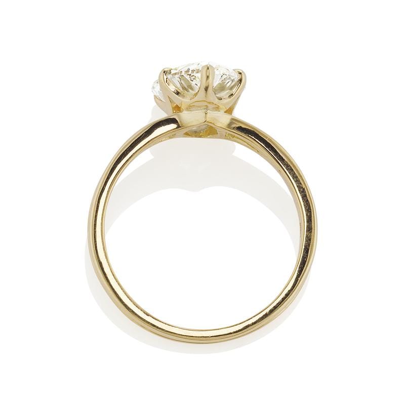 1.90ct Pear cut diamond Ring