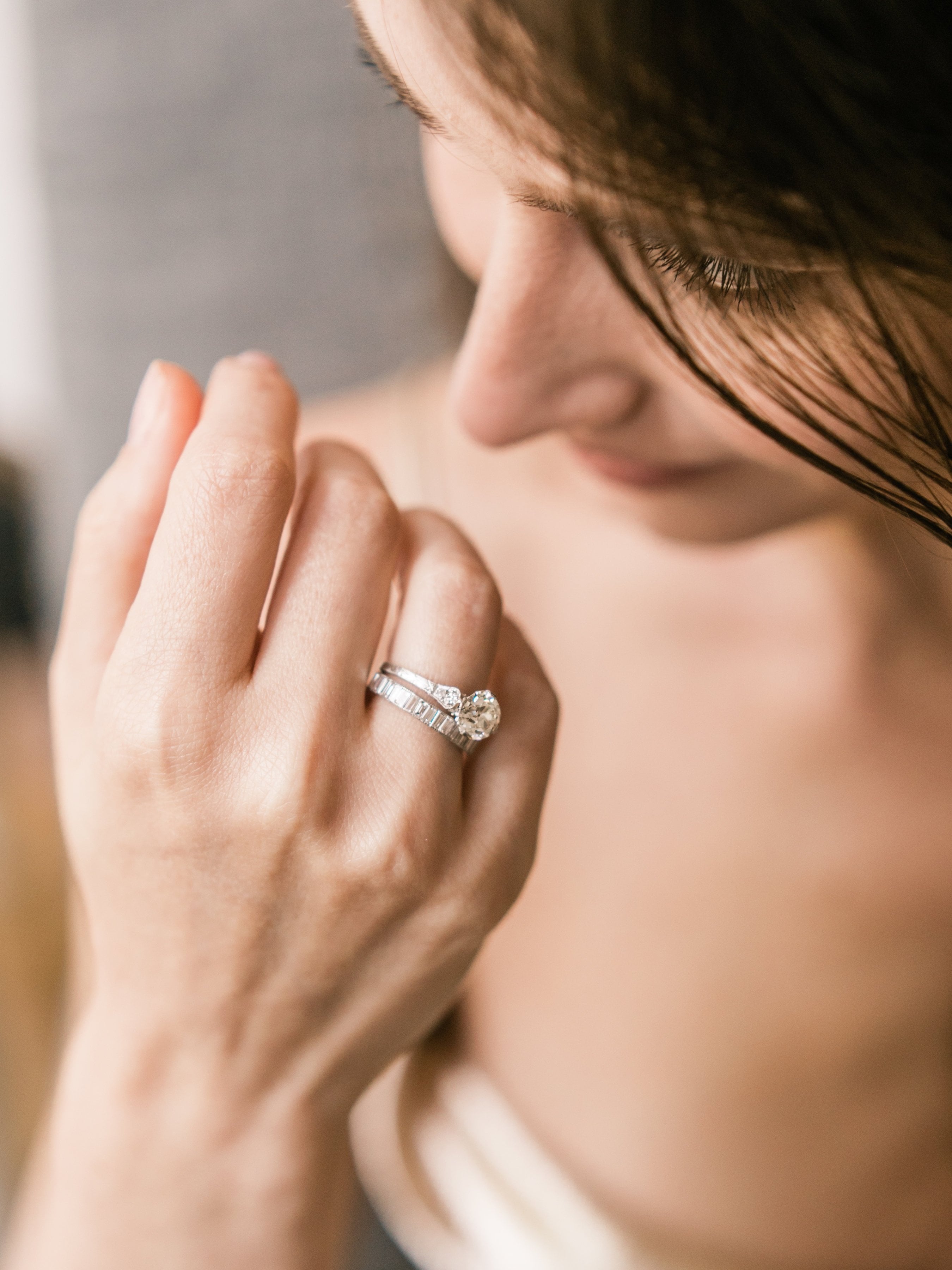 1.91ct old European cut diamond