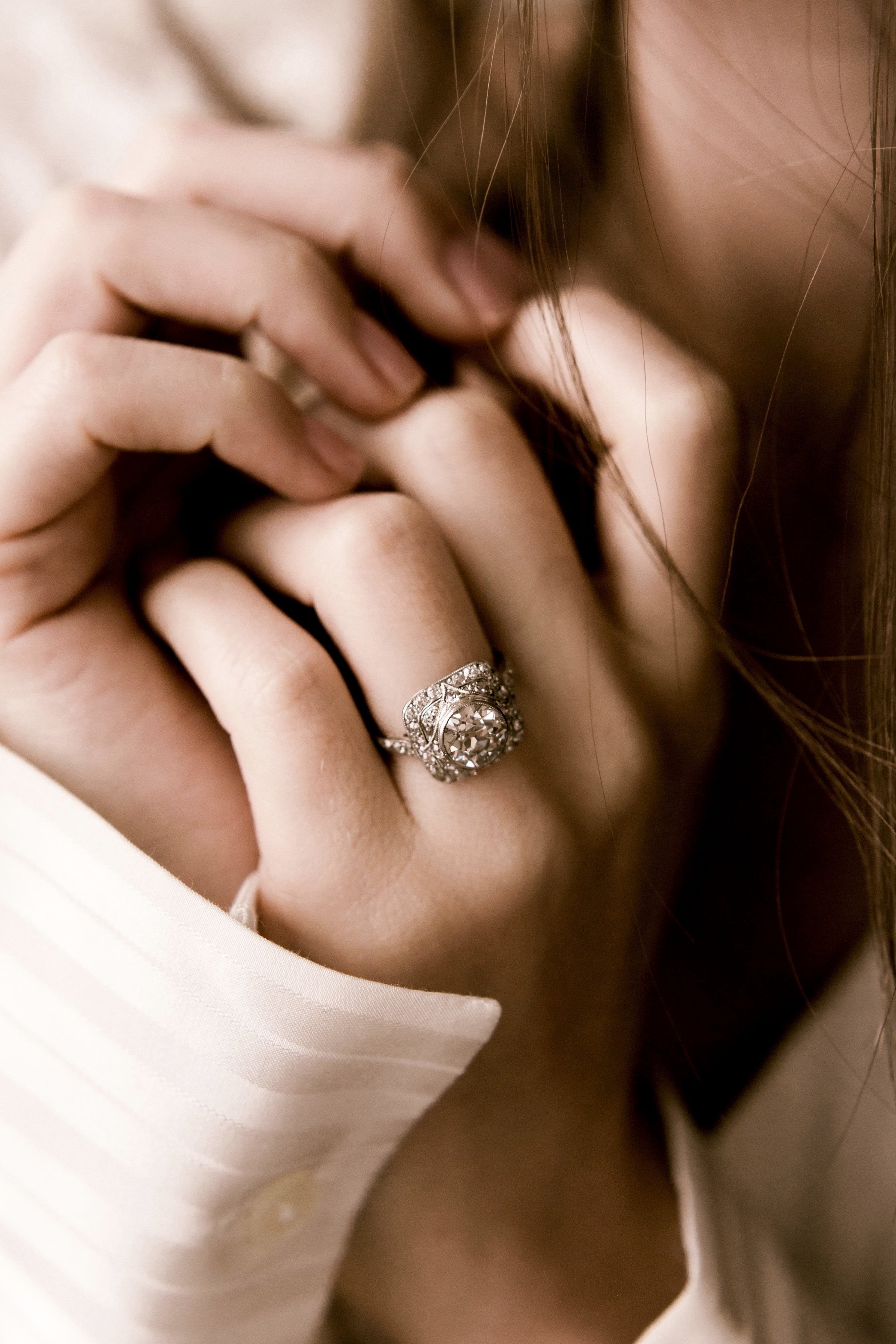 1.91ct old European cut diamond