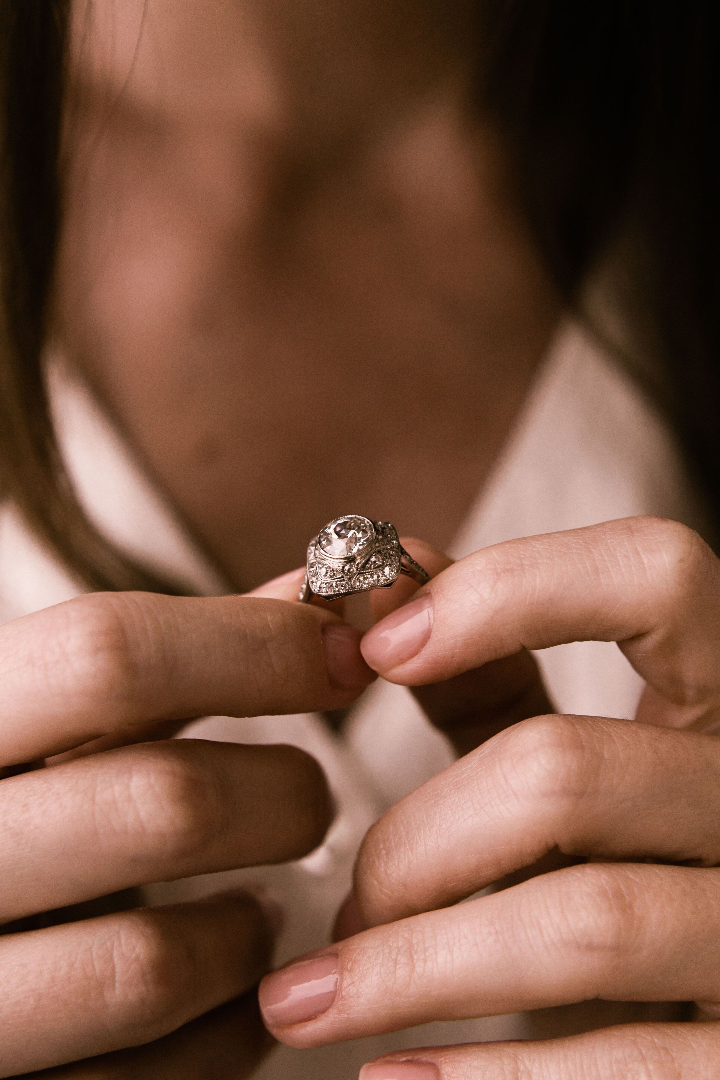 1.91ct old European cut diamond