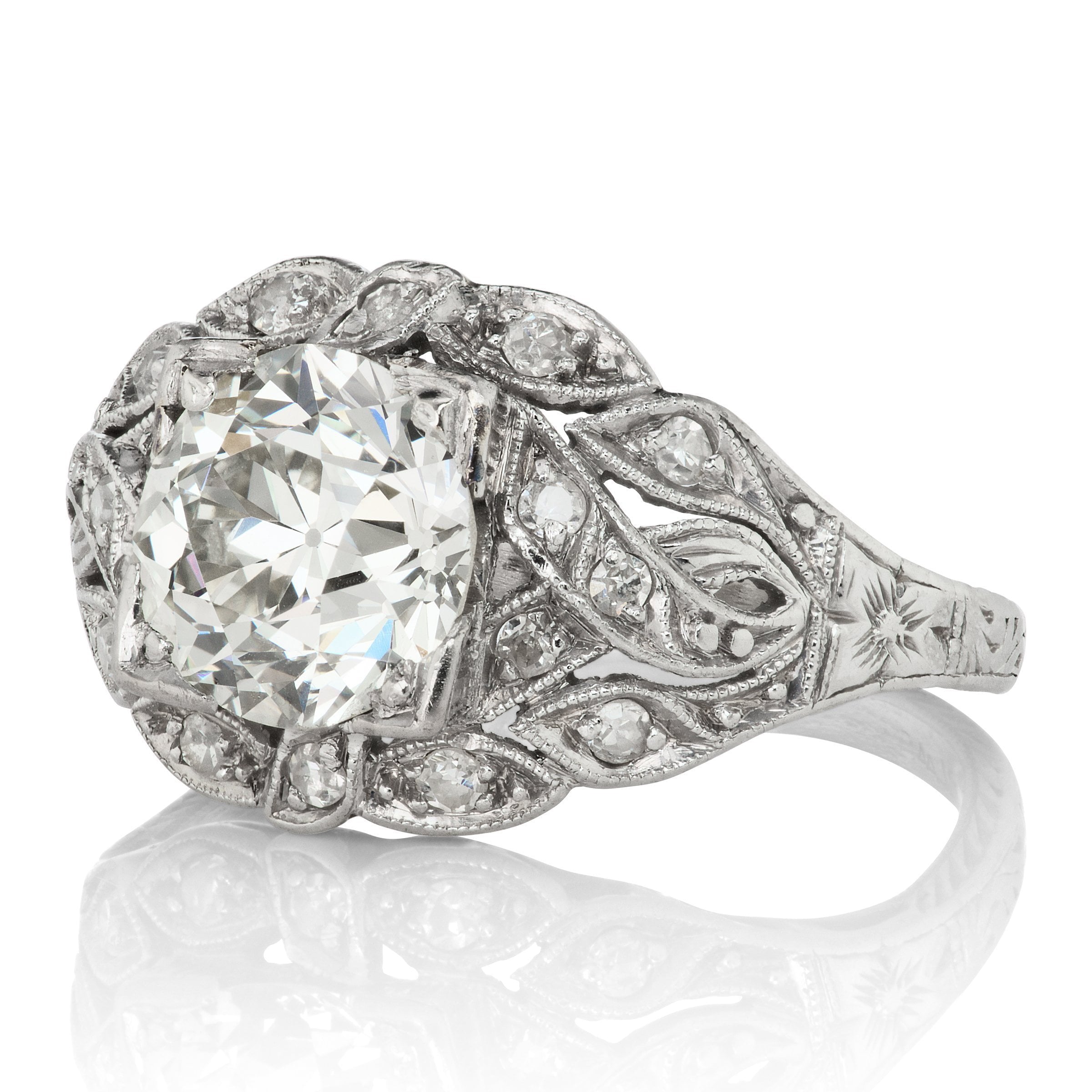 1.91ct old European cut diamond