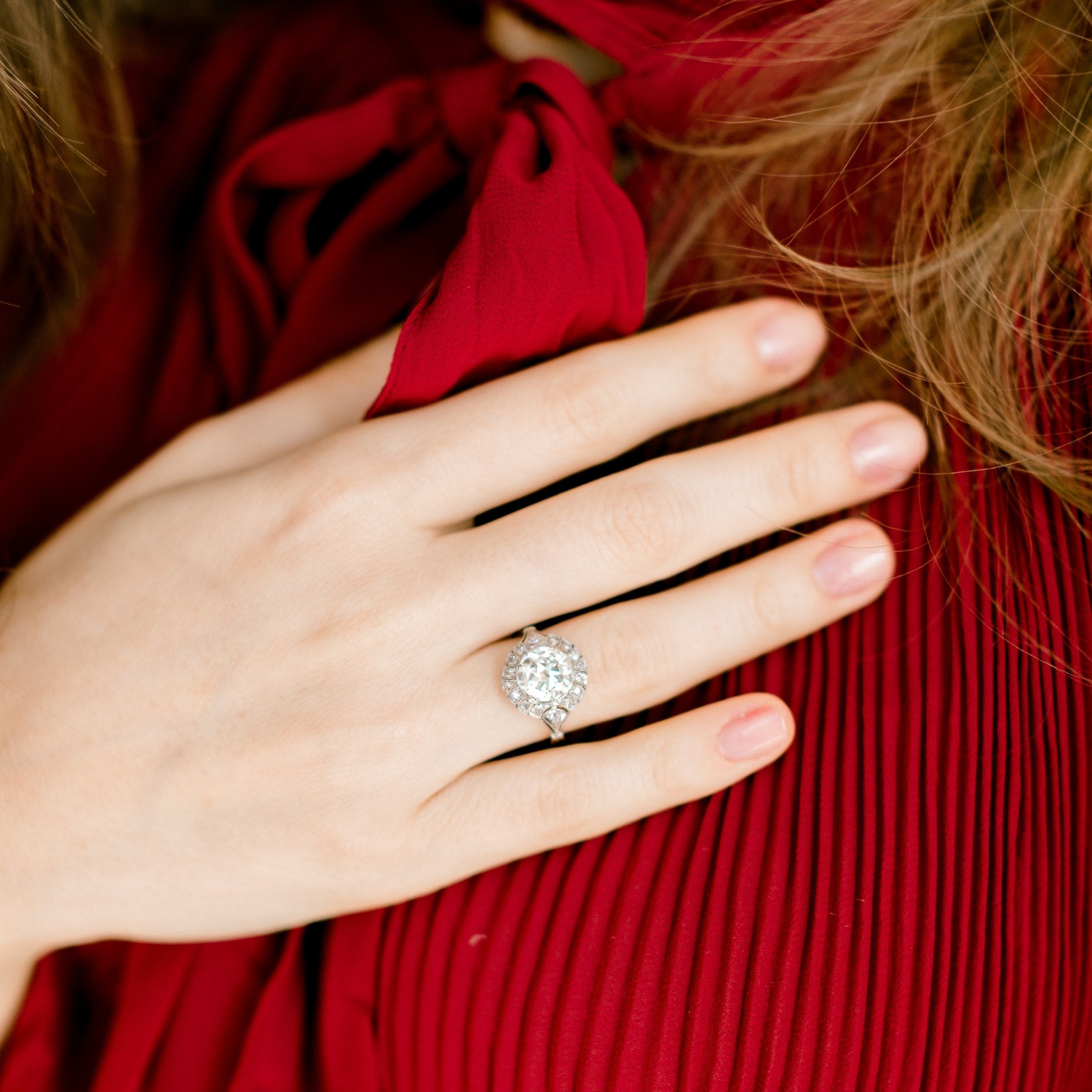 1.93 Carat Old European Cut Diamond