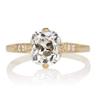 1.93ct old mine cut diamond Ring