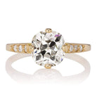 1.95ct old mine cut diamond Ring