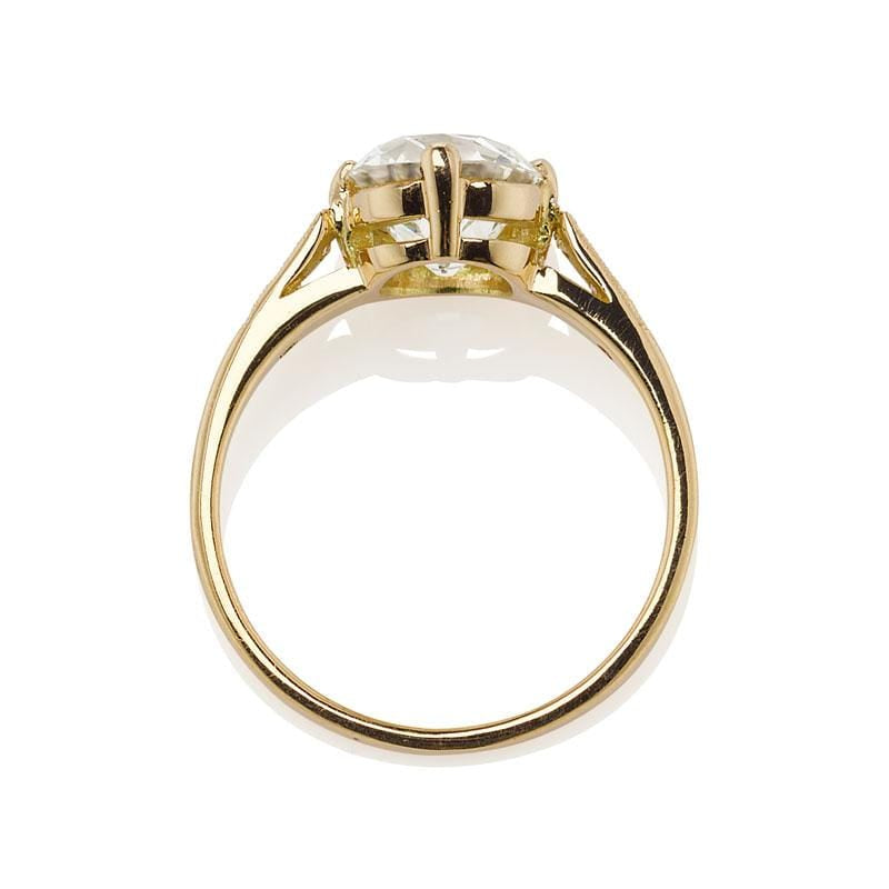 1.95ct old mine cut diamond Ring