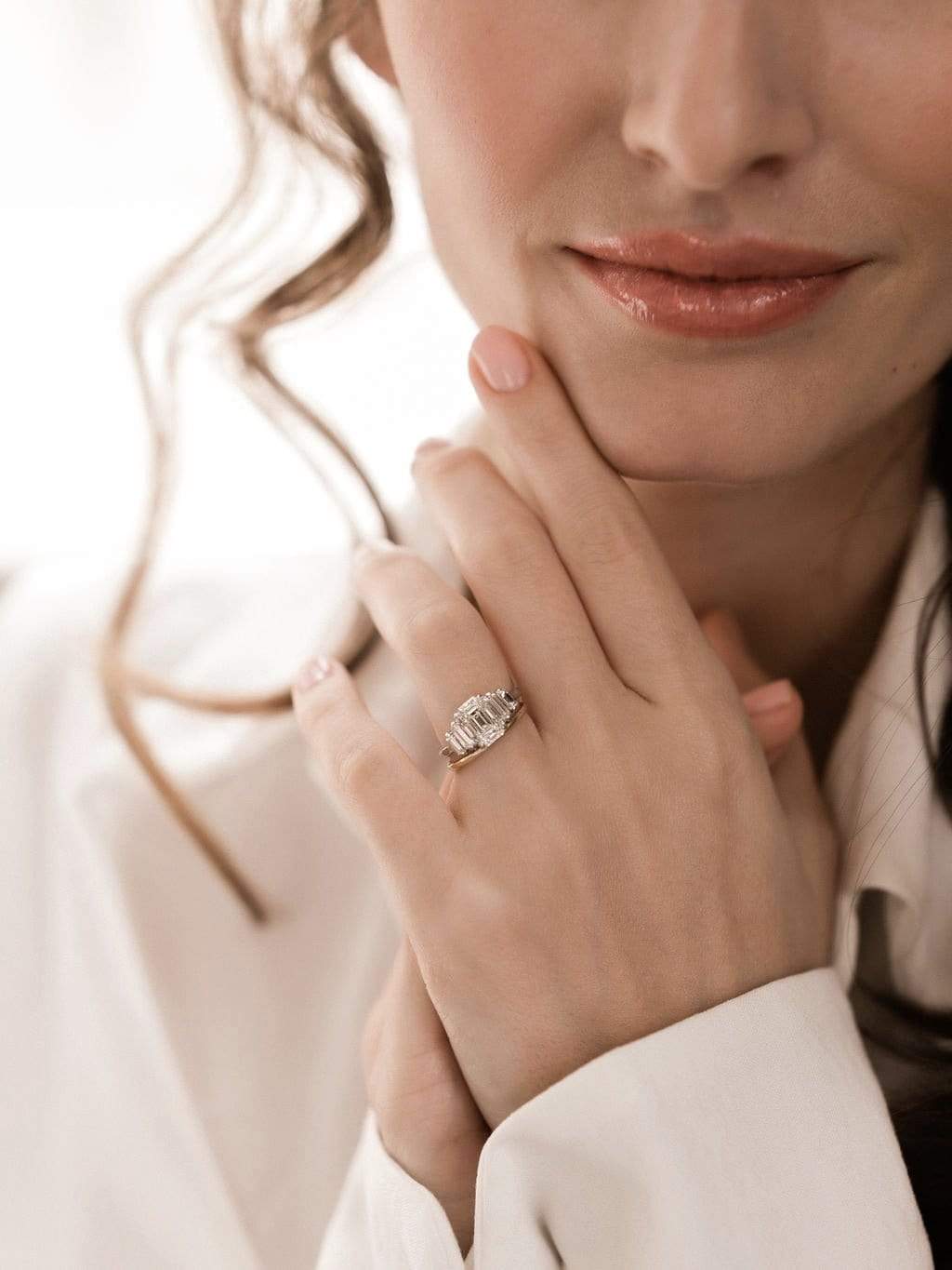 1.96ct Emerald cut diamond