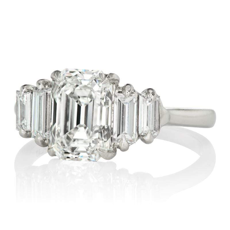 1.96ct Emerald cut diamond