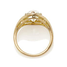 Glam Low Profile Engagement Ring 1.96 ct Old Mine Cut Diamond