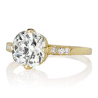 1.96ct old mine cut diamond