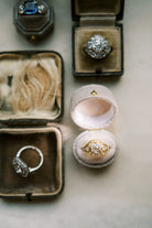 1.96ct Old Mine cut diamond Rings