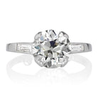 1.97ct Old European Cut Diamond Ring