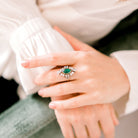 1.98 Carat Marquise Cut Colombian Emerald