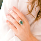 1.98 Carat Marquise Cut Colombian Emerald