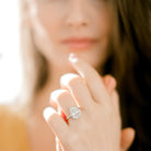 1.99 Carat Antique Pear Cut Diamond