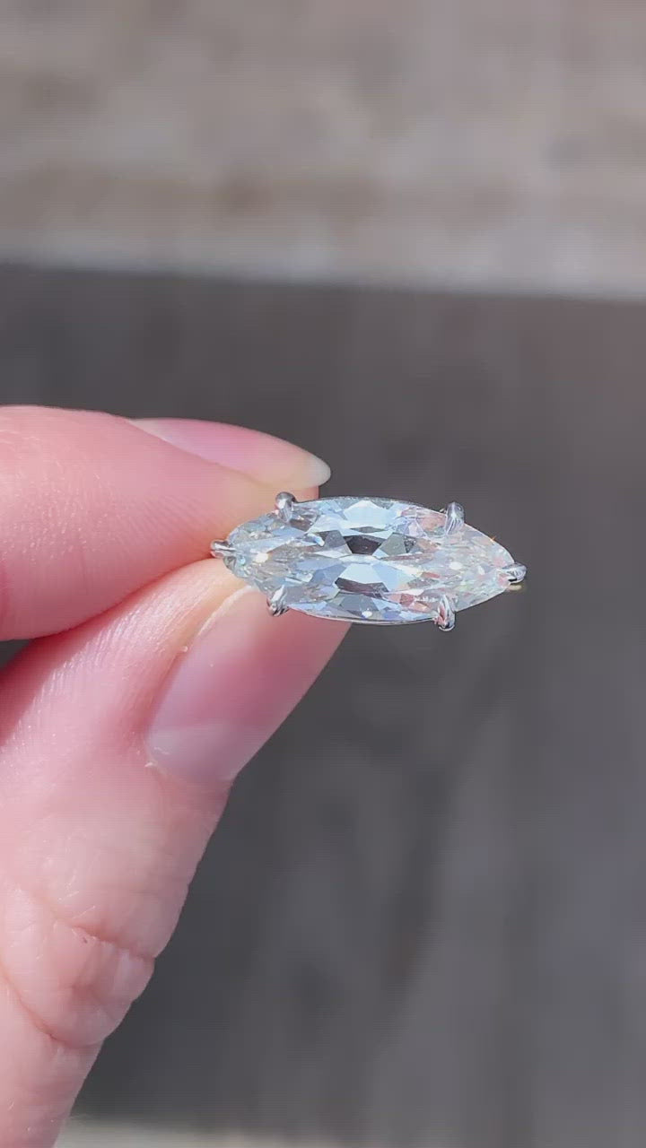 Marquise/Oval cut diamond 