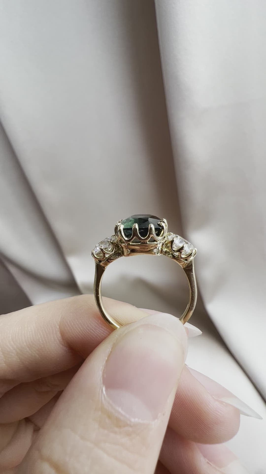 Old European cut diamond 