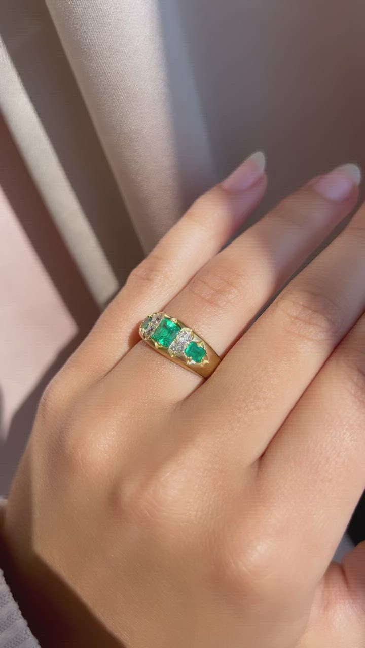 Less than 1  gemstones  vintage engagement ring