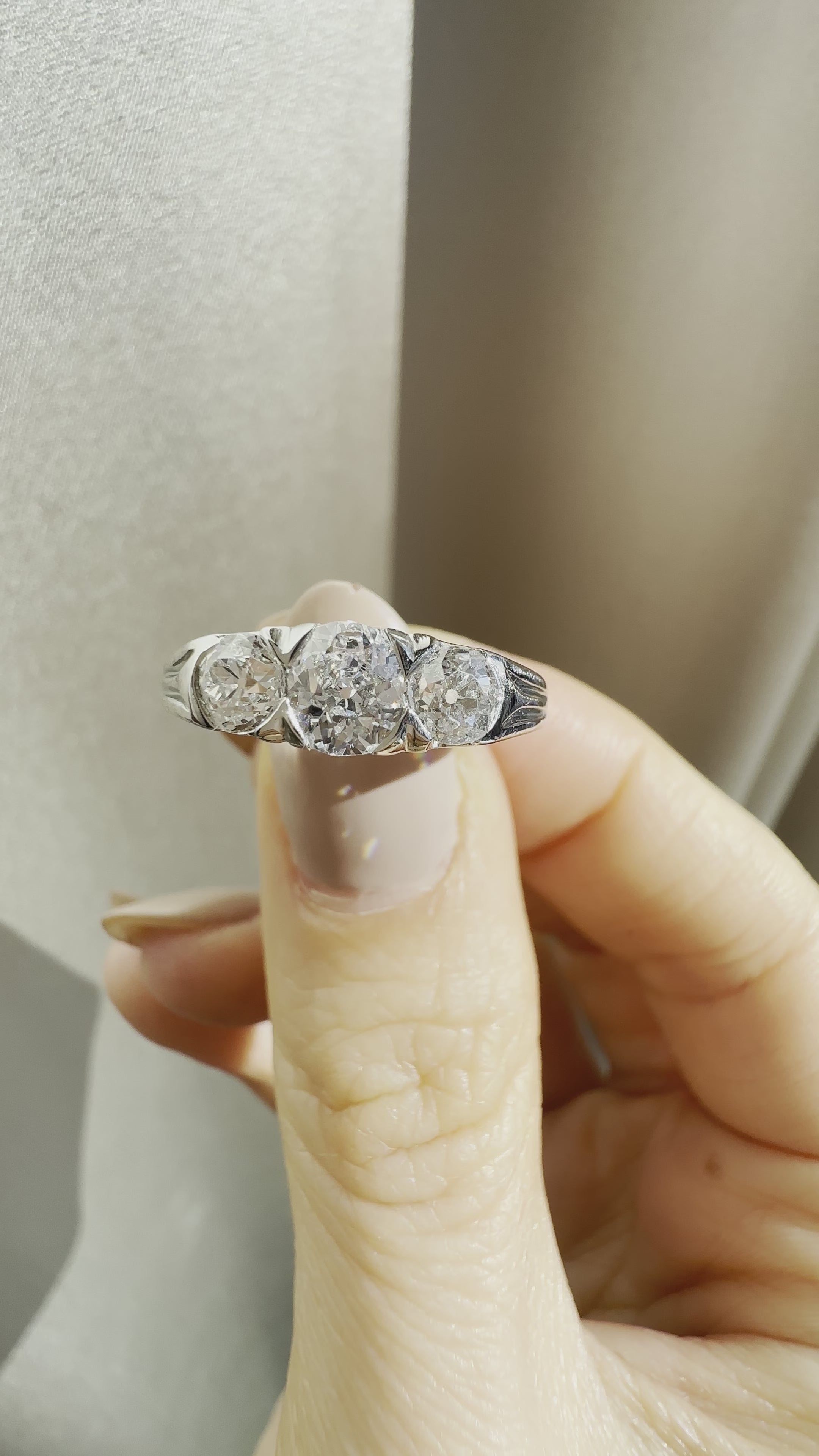1-2 Carats vintage engagement ring