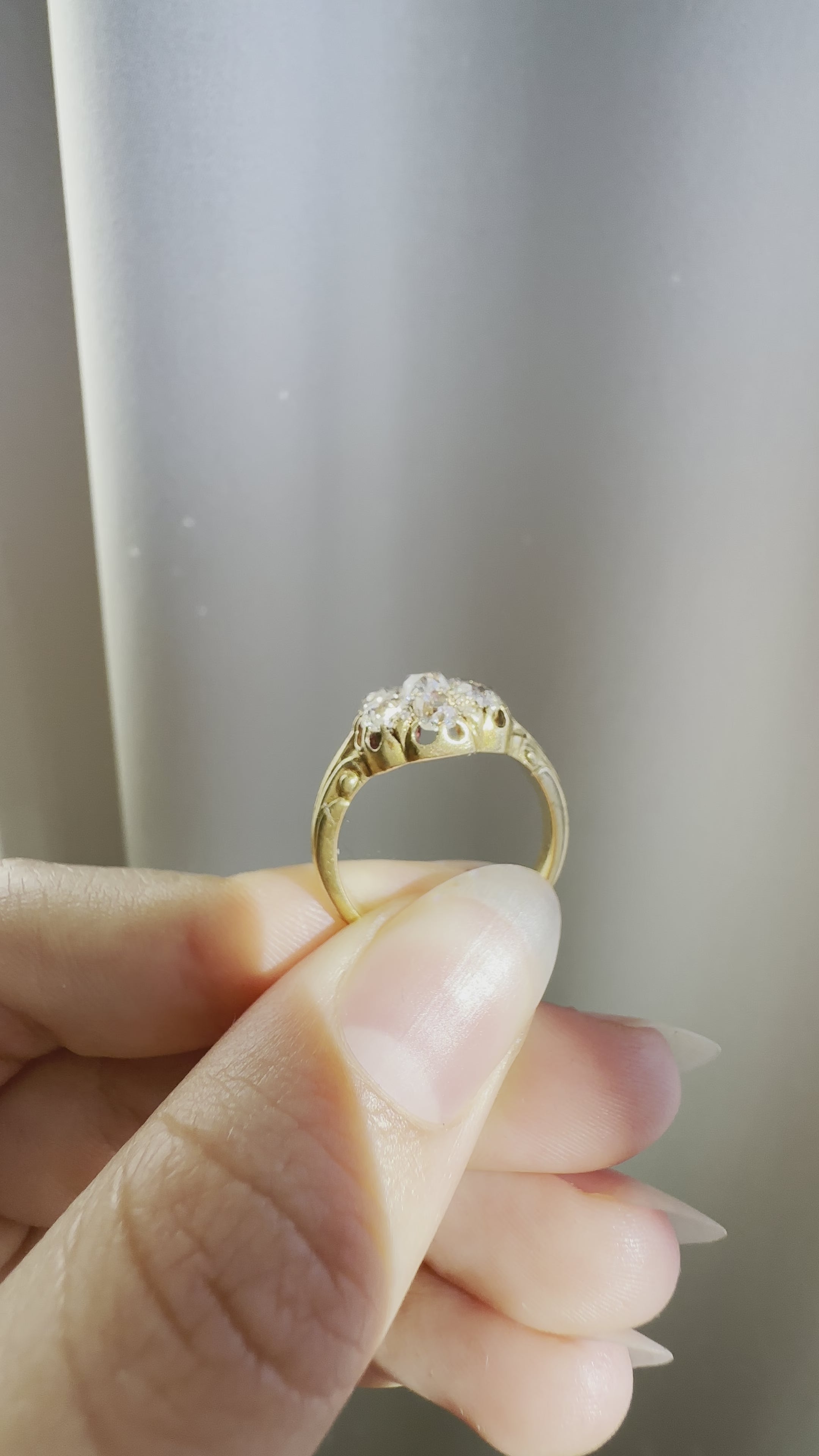 Old Mine cut diamond 