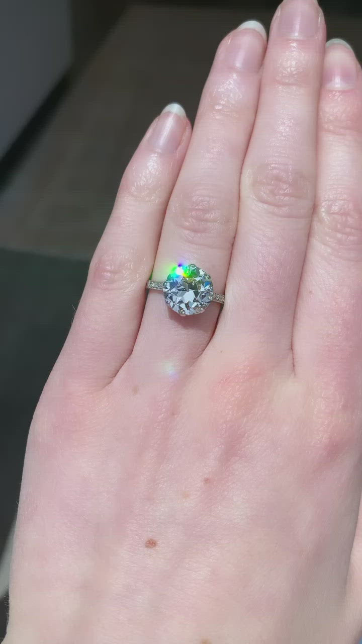  videos and images of vintage -Old European cut diamond 