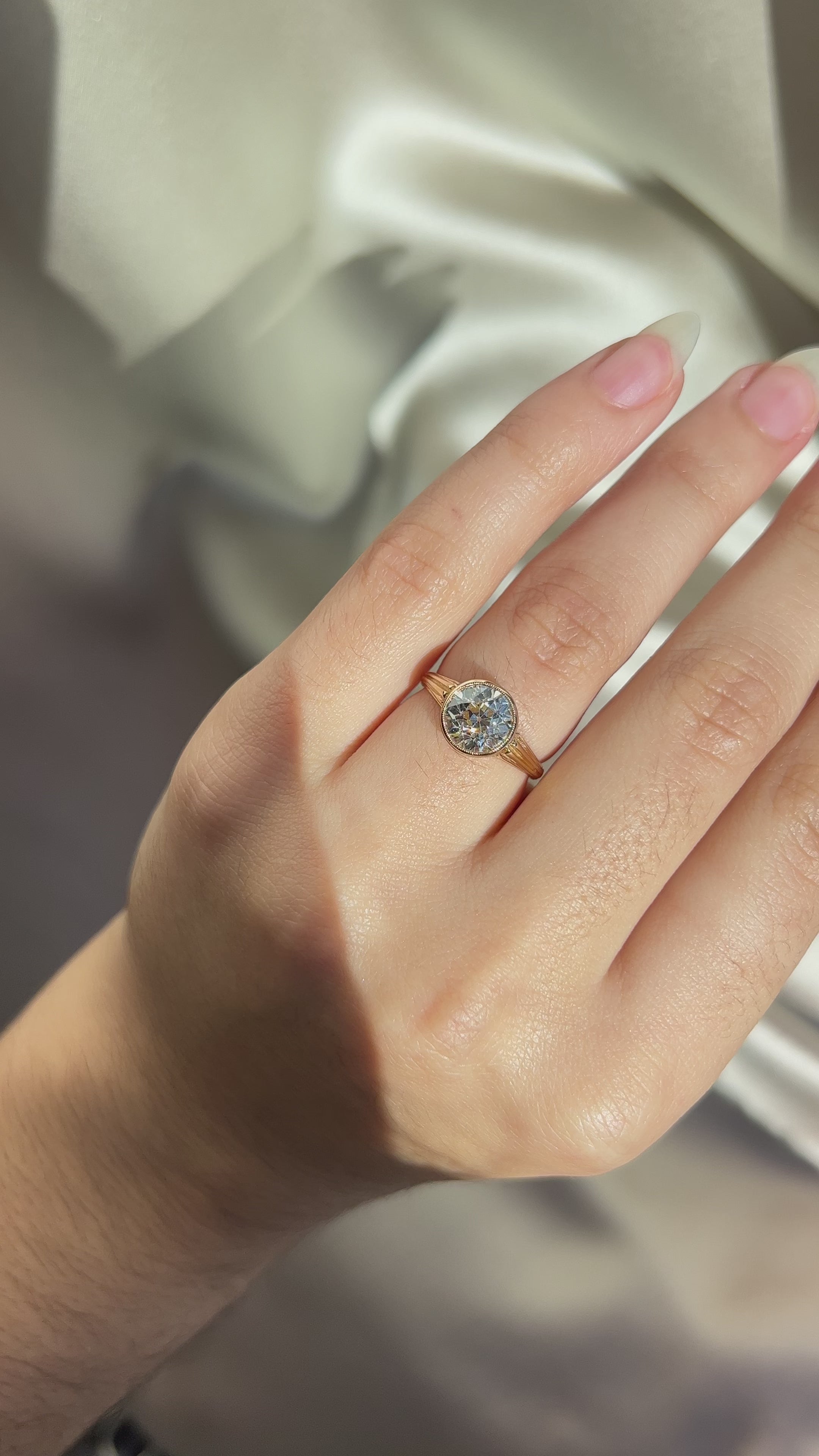  videos and images of vintage -Old European cut diamond 