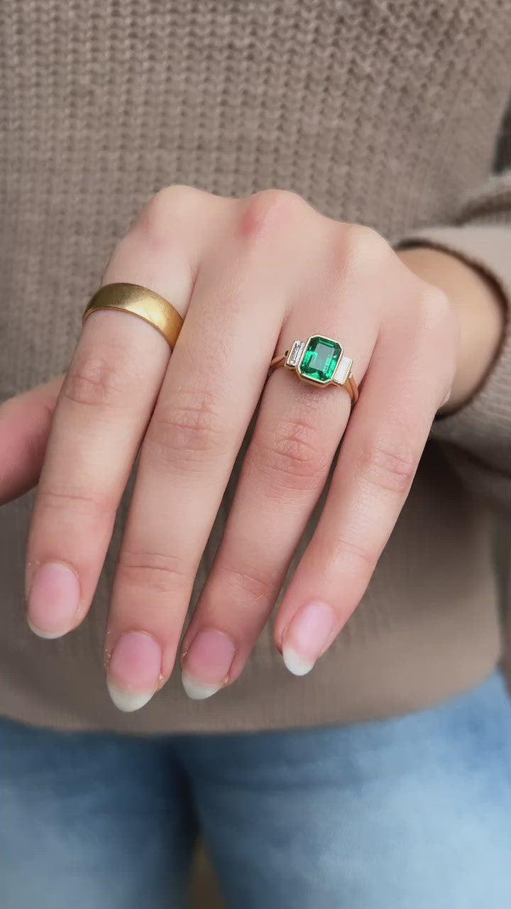 Step  cut diamond 