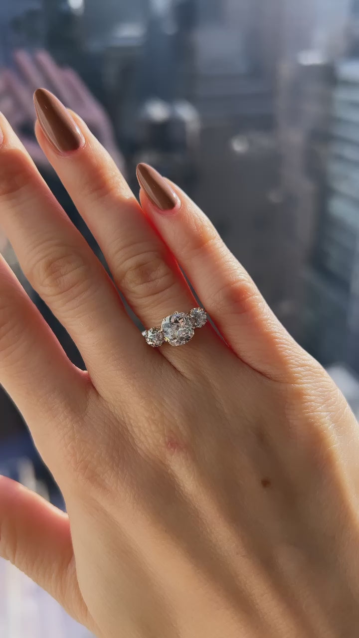 Old Mine cut diamond 