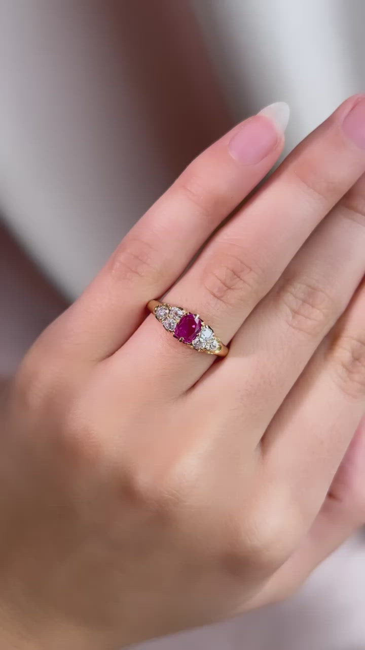 diamond in yellow gold setting