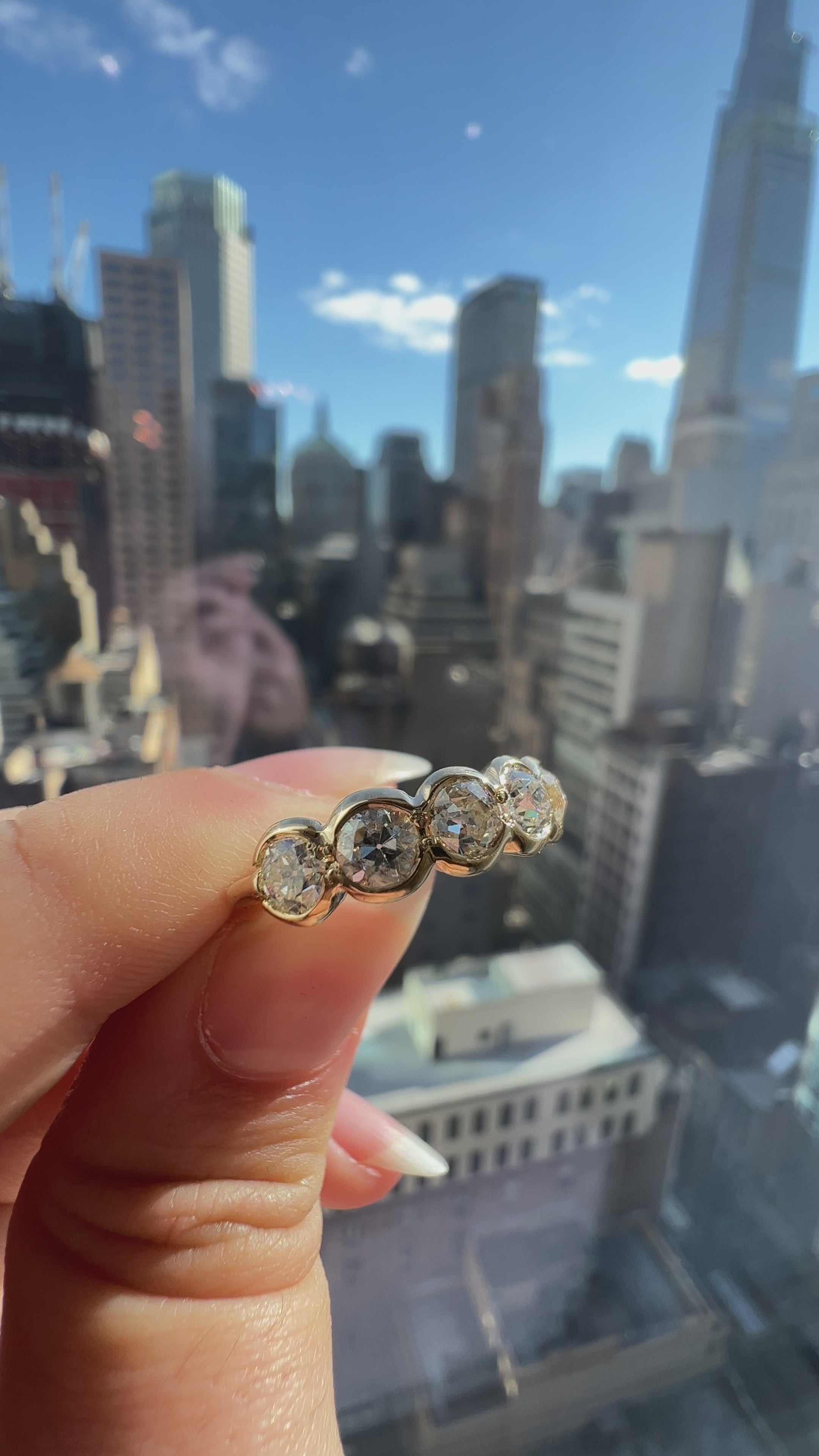 Old Mine cut diamond 