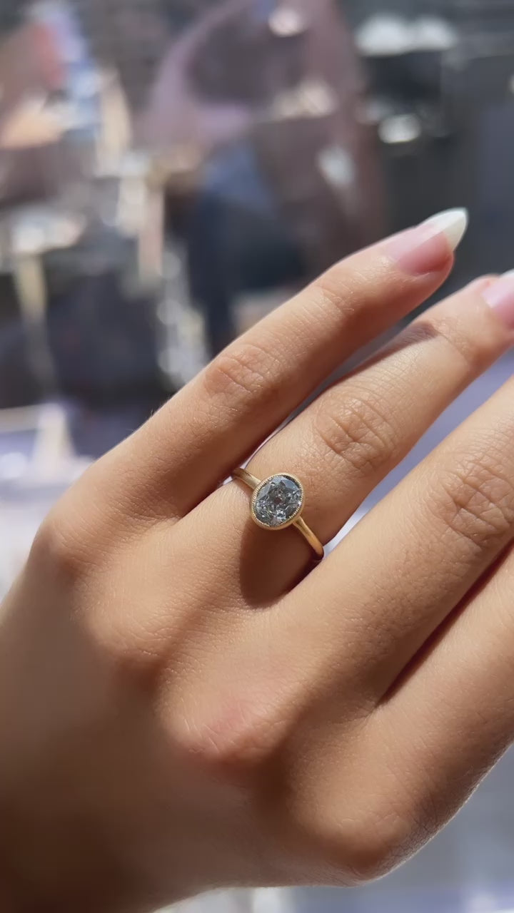 Old Mine cut diamond 