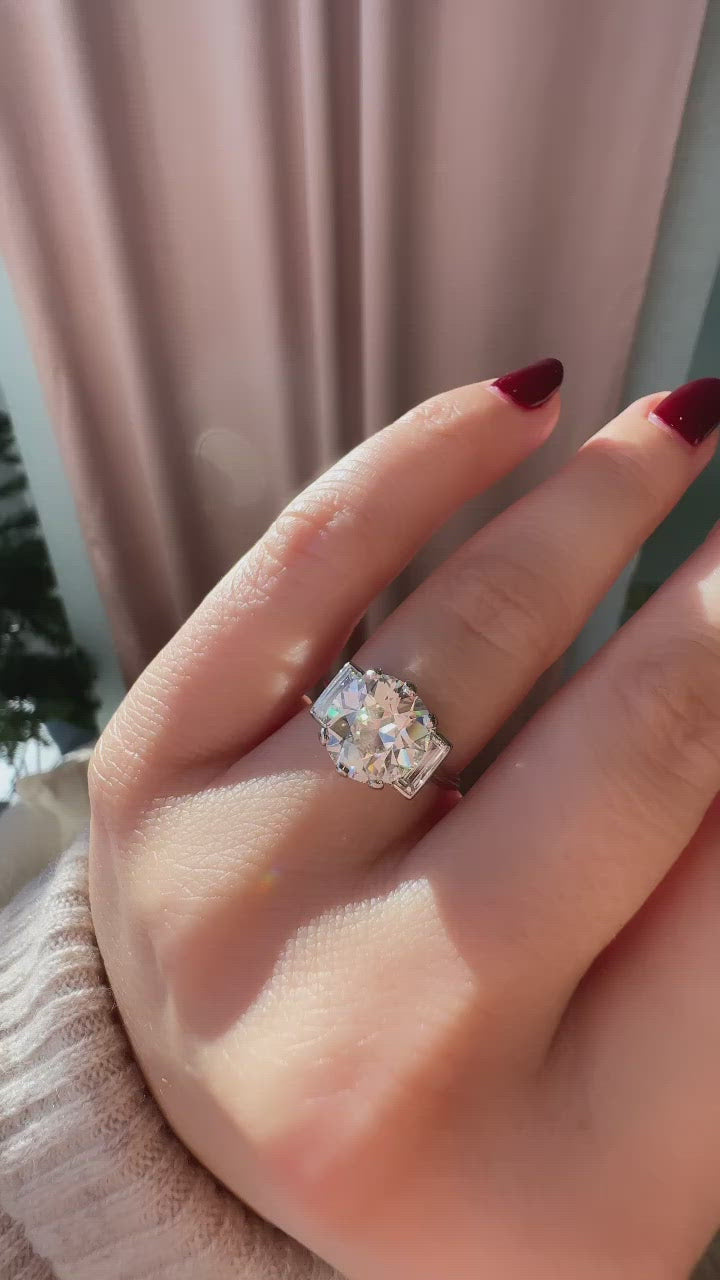  videos and images of vintage Uncategorized-Transitional cut diamond Uncategorized