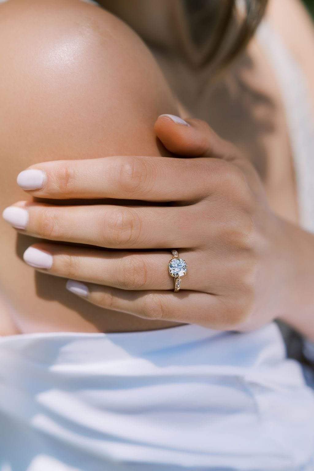 Old European cut diamond 