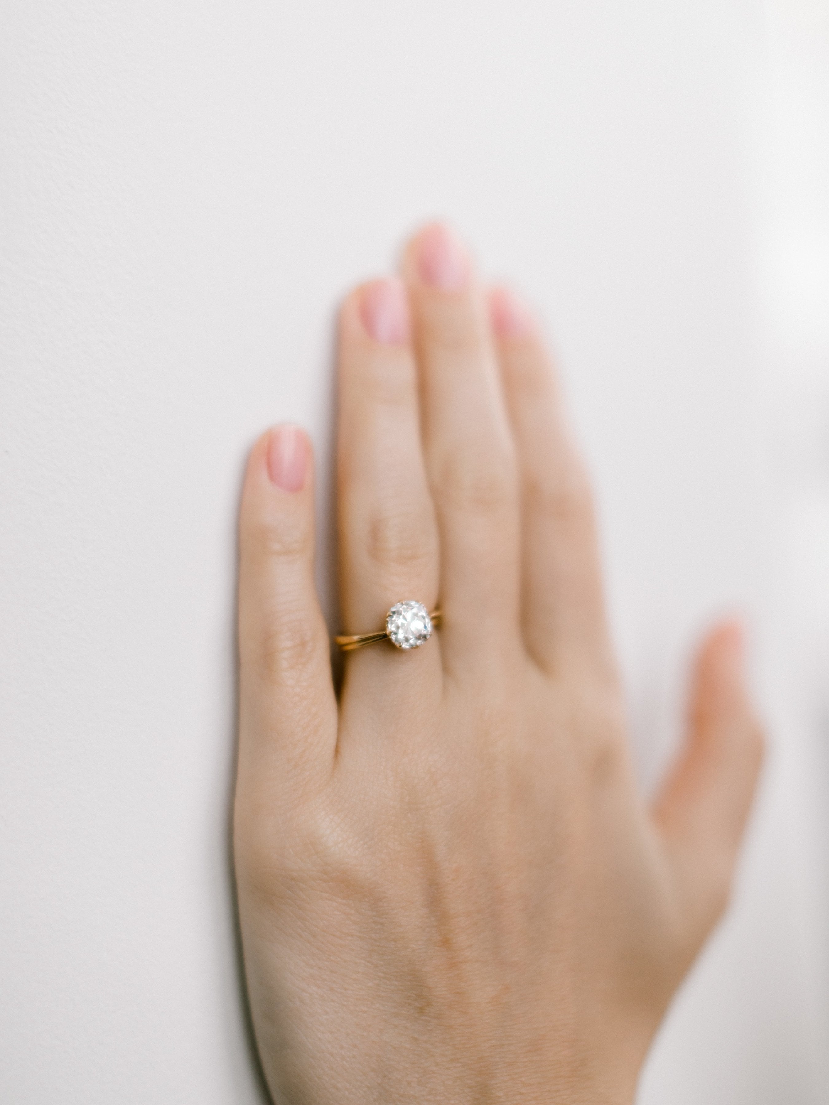 2.00ct old mine cut diamond