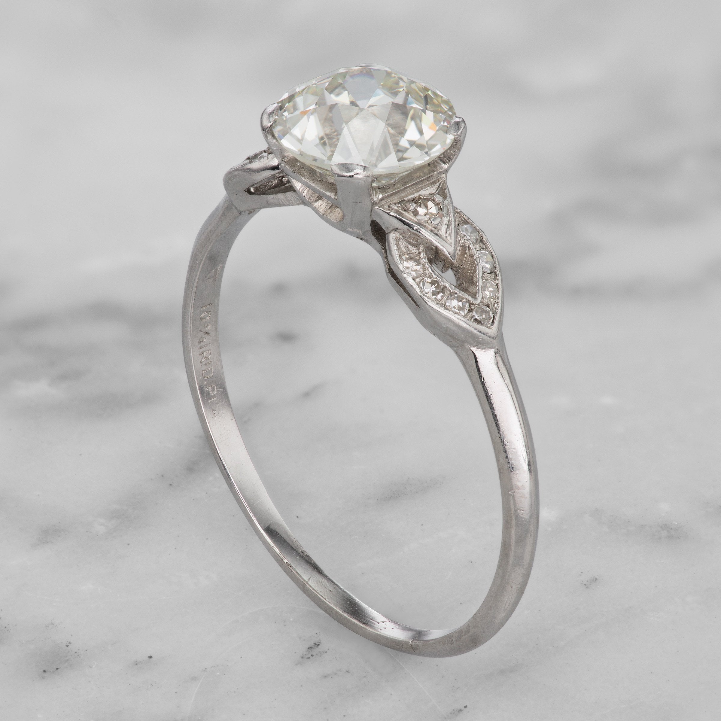 2.01 Carat Old European Cut Diamond