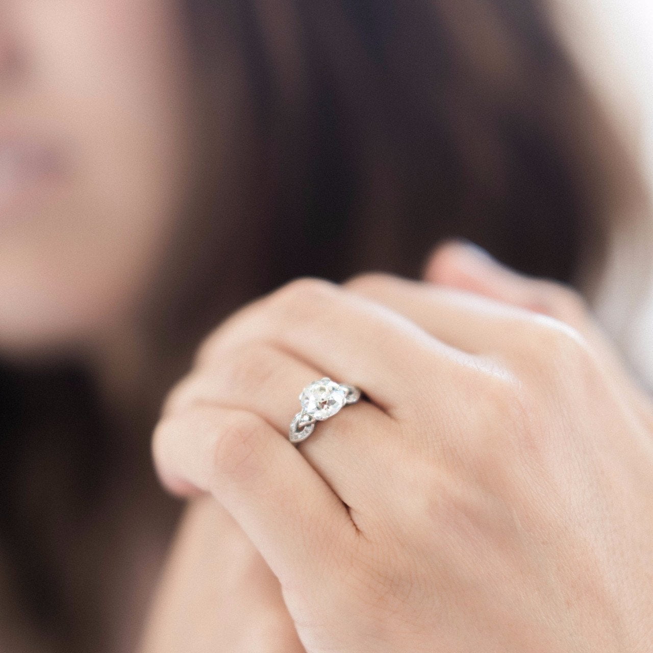 2.01 Carat Old European Cut Diamond