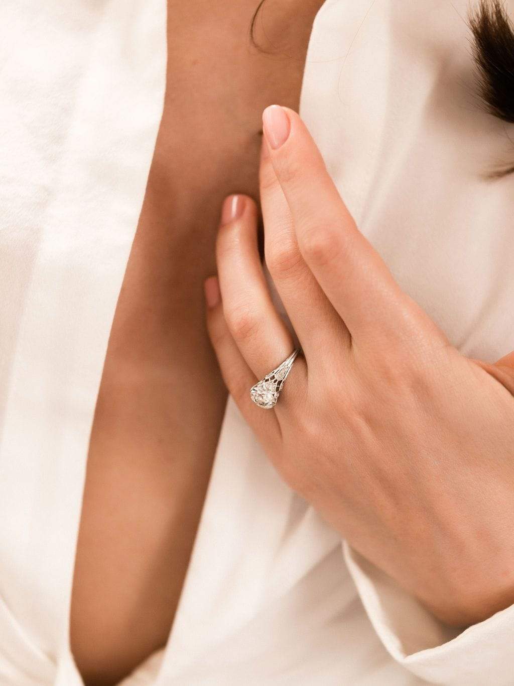 2.01ct old European cut diamond