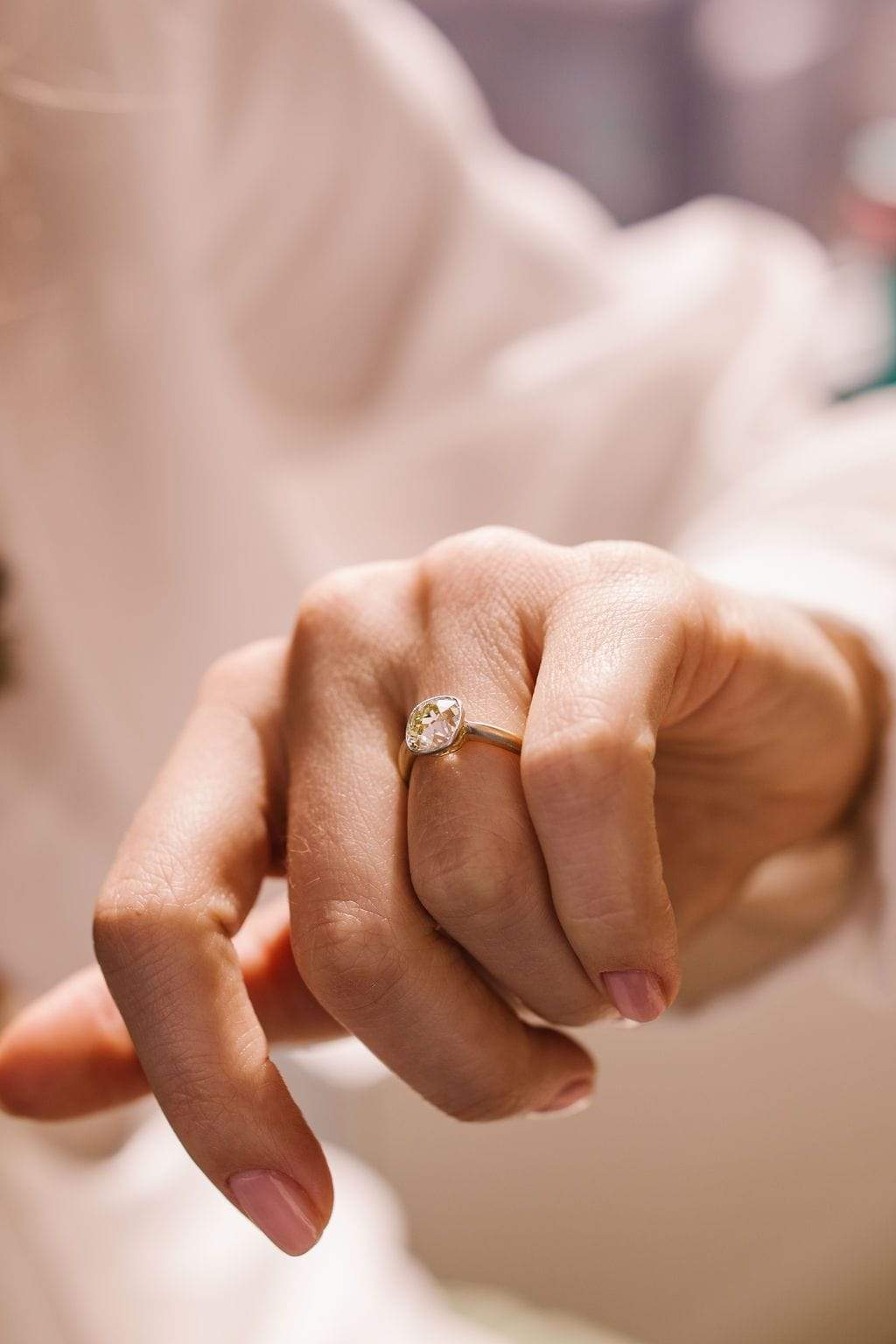 2.01ct old mine cut diamond