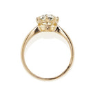 2.02ct old mine cut diamond Ring