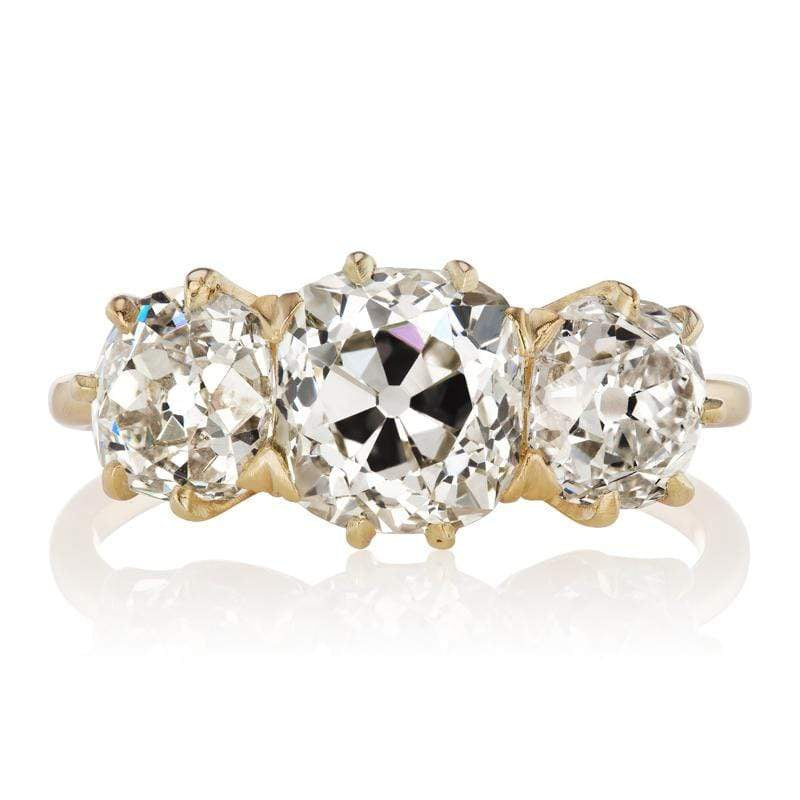 2.03ct old mine cut diamond Ring